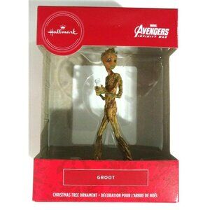 Hallmark Avengers Infinity War‎ Teenage Groot Christmas Ornament
